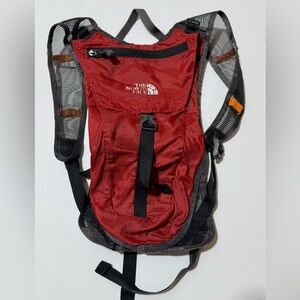 The North Face Hydration Backpack Red and Black Unisex